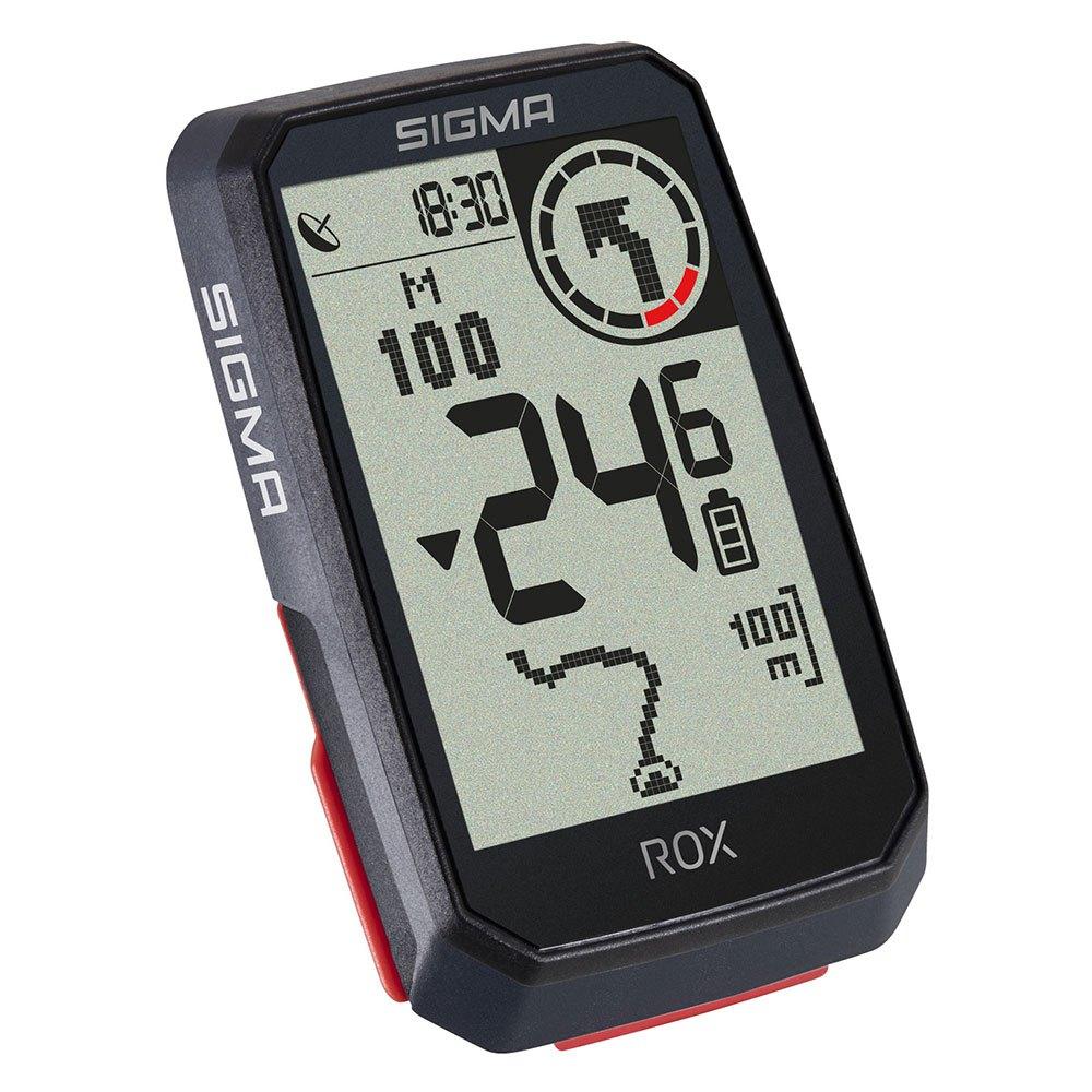 Велокомп. 4-001060 ROX 4.0 (Black) 30 функций, GPS, BLUETOOTH (Android, IOS) черный SIGMA NEW 4-001060