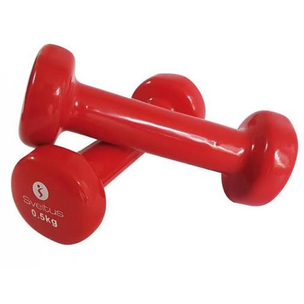 Гантель виниловая SVELTUS Epoxy dumbbell 500 g x2 05-1180