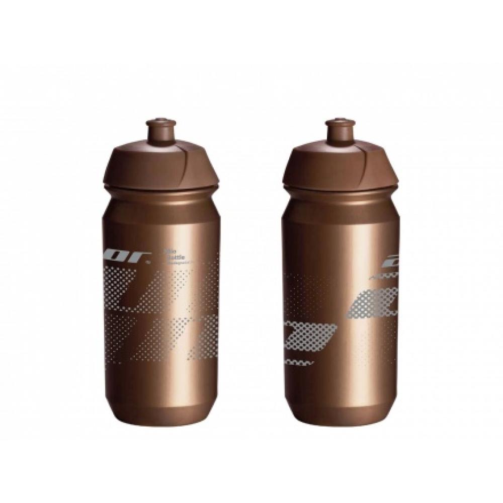 Фляга 8-14064042 100% биопластик BPA free, AB-Tcx-Shiva X25 0.6л, БРОНЗА, bronze/silver, 75гр, TACX 8-14064042