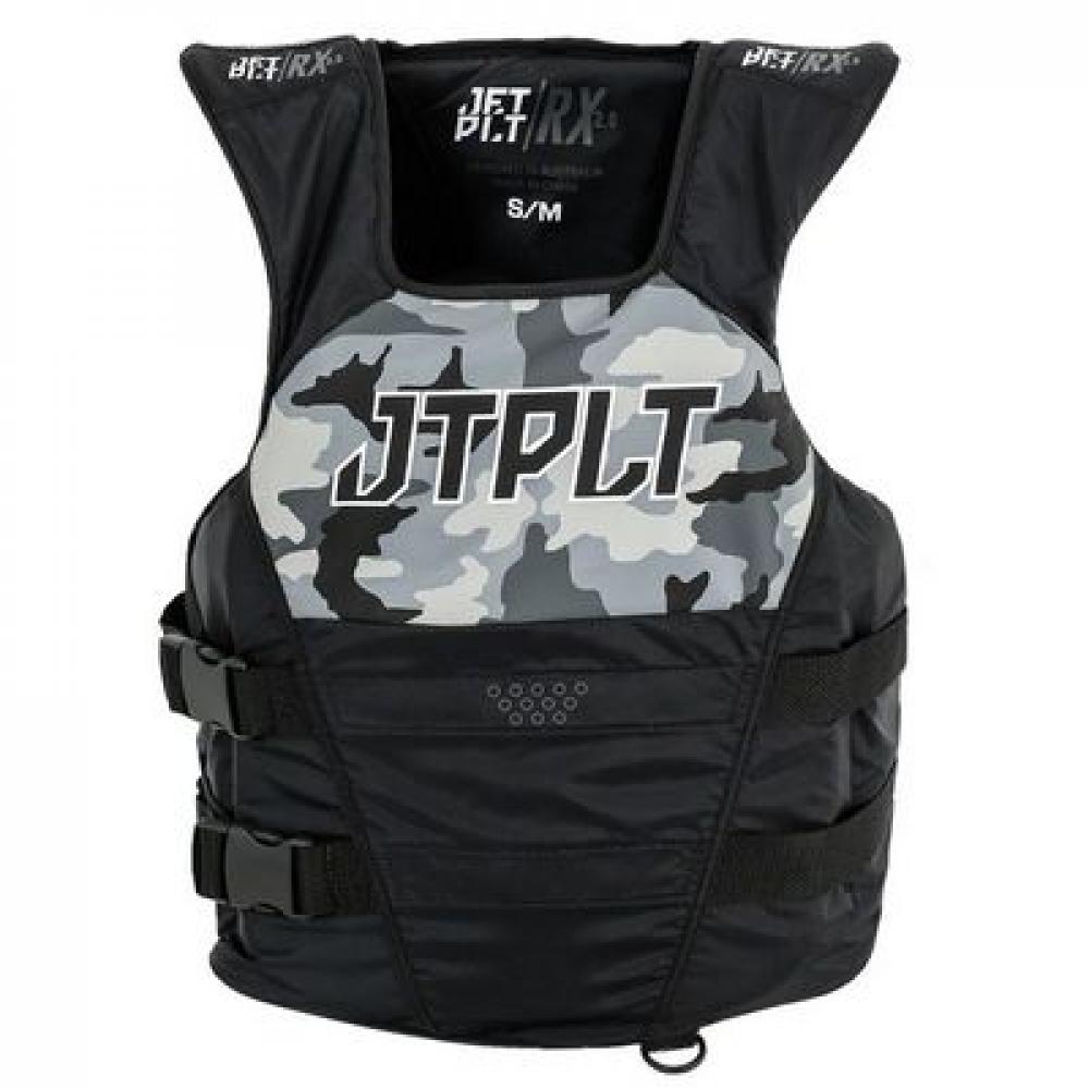 Спасательный жилет для гидроцикла неопрен мужской Jetpilot RX PWC Neo Vest ISO 50N Black/Camo S22 (2 23-030000078