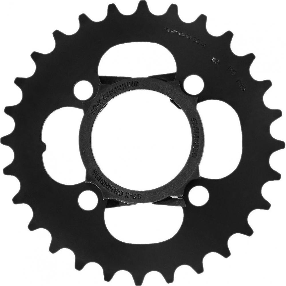 Система/звезда Y1KN98020 2-5198 перед. ACERA для FC-M361 28 зуба черная SHIMANO 2-5198