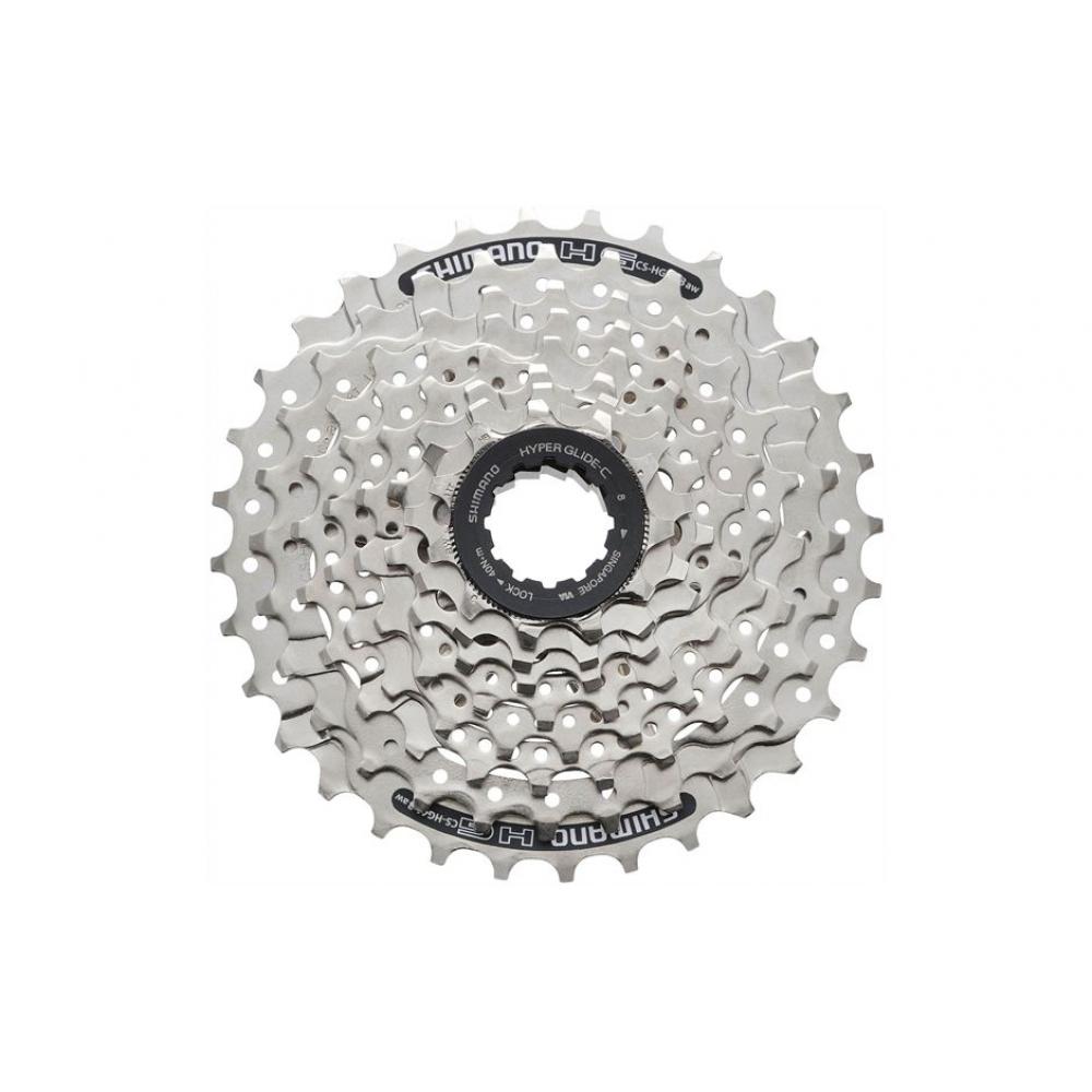 Кассета 8ск. ECSHG418130 2-3031 ACERA 8х11-30 IG/HG серебр. инд. уп. SHIMANO 2-3031