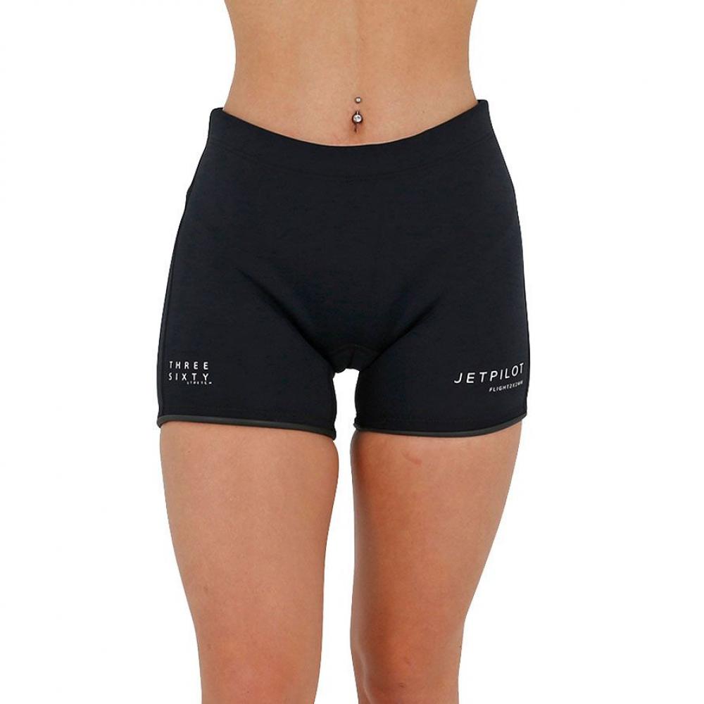 Шорты неопрен женские Jetpilot Flight 7" Ladies Neo Short wms black S23 (2213704, L, S23) 23-070000111