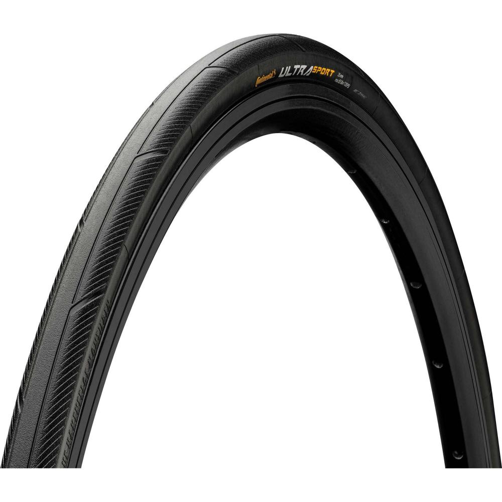 Покрышка. 700x25C 02-0150459 25-622 Ultra Sport 3 700x25C черная CONTINENTAL 02-0150459