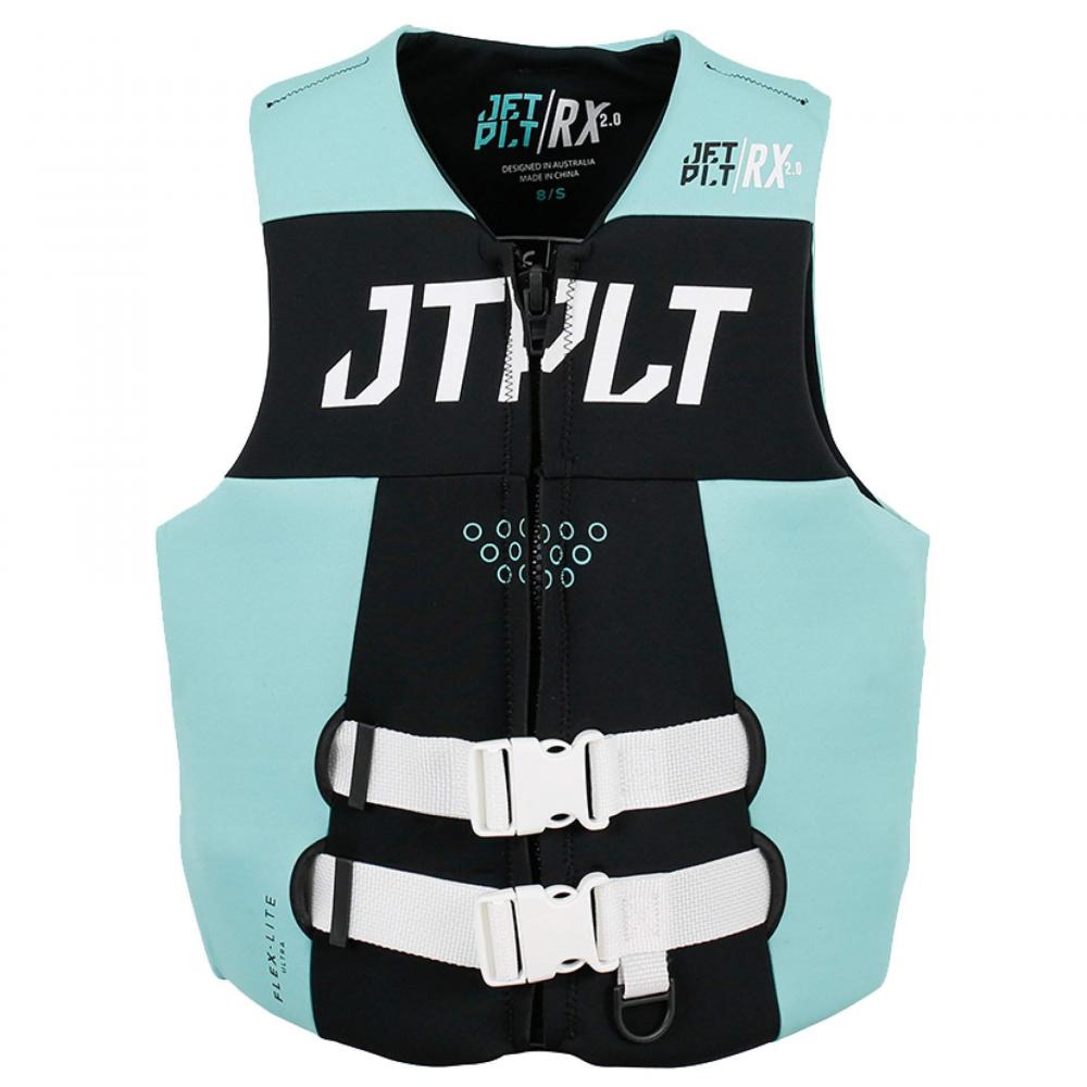 Спасательный жилет неопрен женский для гидроцикла Jetpilot RX F/E Neo ISO 50N wms black/teal S23 (22 23-050000063
