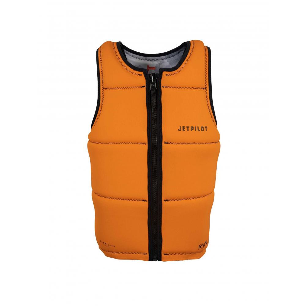 Спасательный жилет неопрен мужской Jetpilot Rival Reversible FE Neo black/orange S23 (2301004, L, S2 23-050000053