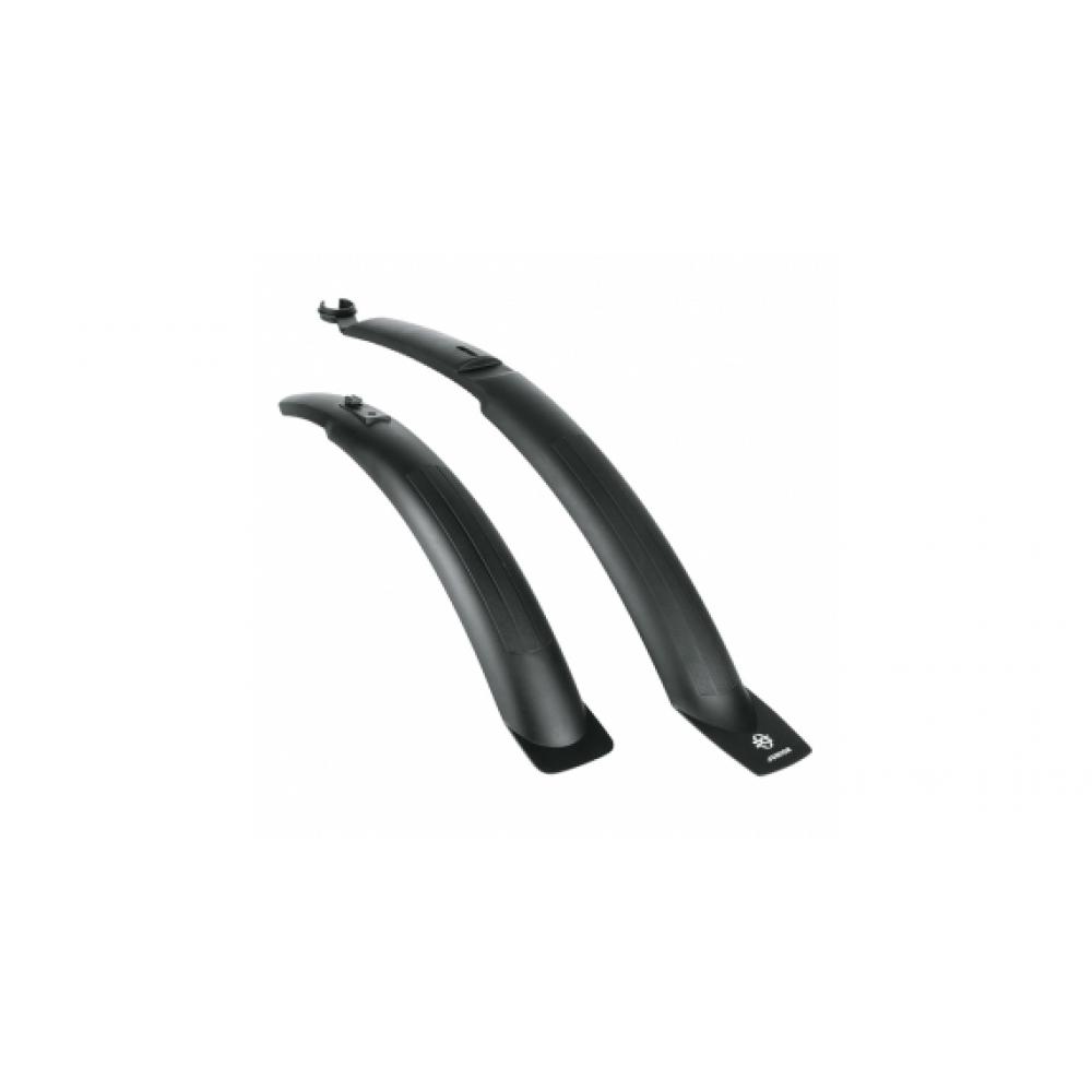 Крылья 0-10080 пластик SKS-10080, Hightrek Junior-Set, 20" для покрышек 1,6"-2,1", перед. 420мм, зад 0-10080