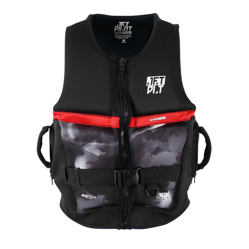 Спасательный жилет для гидроцикла неопрен муж. Jetpilot 3SXTY HYPERFLEX S-GRIP ECO L50S BLACK/WHITE 25-0700000025
