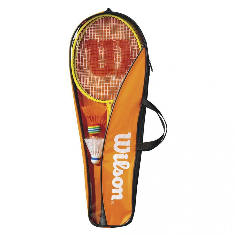 Набор для бадминтона Wilson JUNIOR BADMINTON KIT (2 ракетки, 2 волана) WRT875600