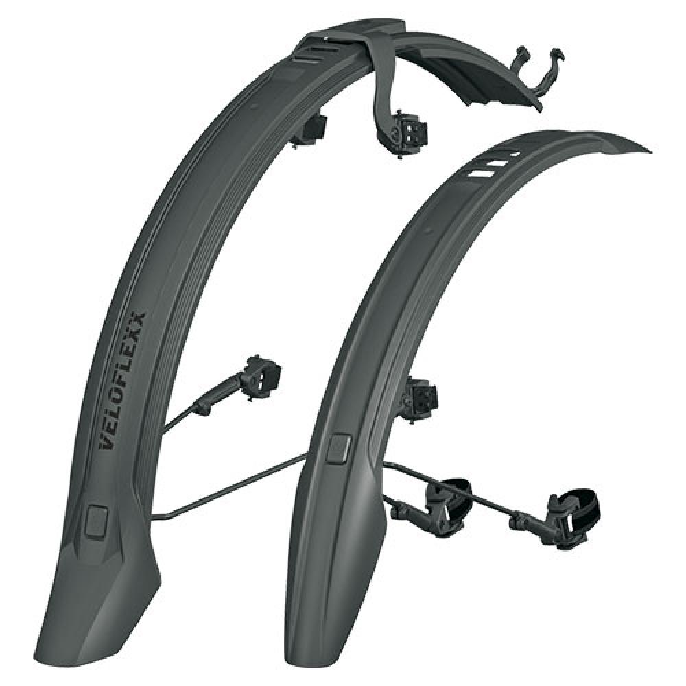 Крылья 0-11666 пластик. SKS-11666 комплект VELOFLEXX 65 для 26"-27,5" ширина 65мм черные (Германия) 0-11666