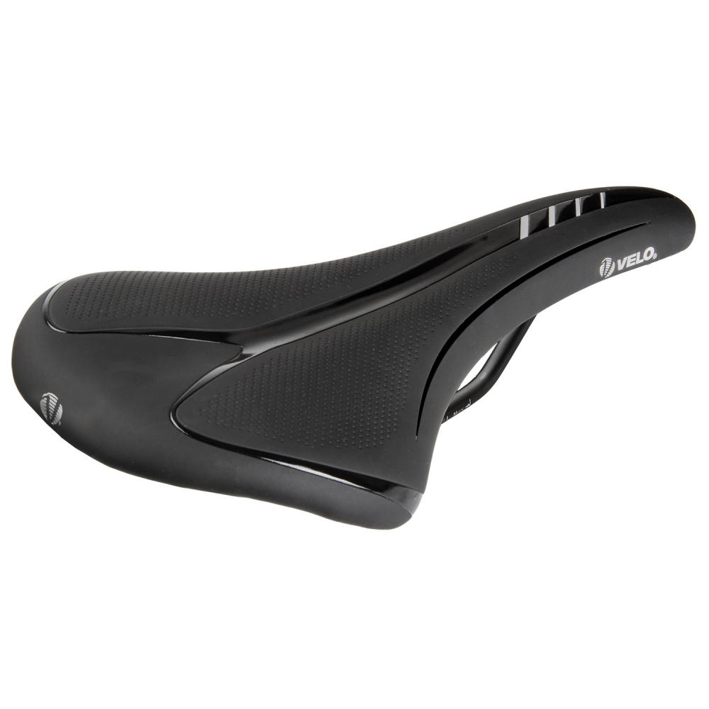 Седло 5-250521 Velo-Fit Athlete BC M для мтб/шоссе 280х147мм 301гр черное VELO 5-250521