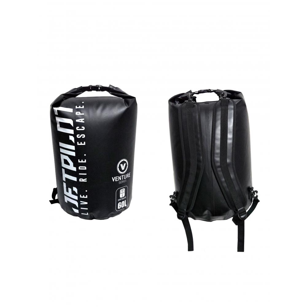 Сумка-рюкзак водонепроницаемая Jetpilot Venture 60L Drysafe Backpack black S23 (19110, 60L, S23) 23-060000043