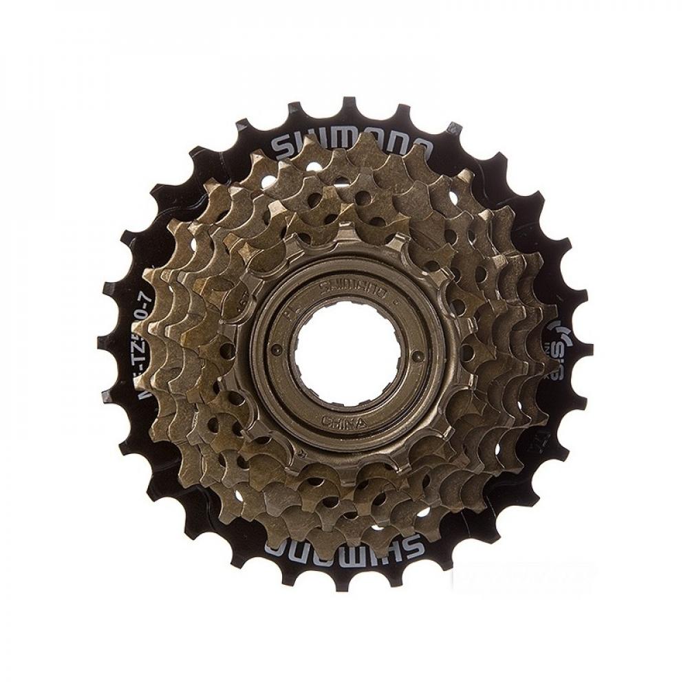 Кассета трещ. 7ск. AMFTZ5007428 2-8038 TOURNEY 7х14-28 HG/UG (аналог MF-TZ21) коричн. SHIMANO 2-8038