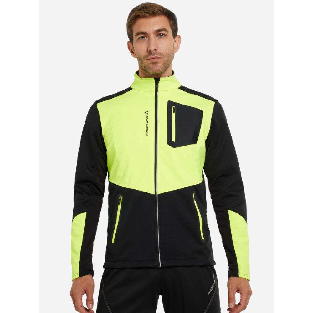 Муж.куртка Softshell Warm (черно-лим.) (50) GR8115-10350