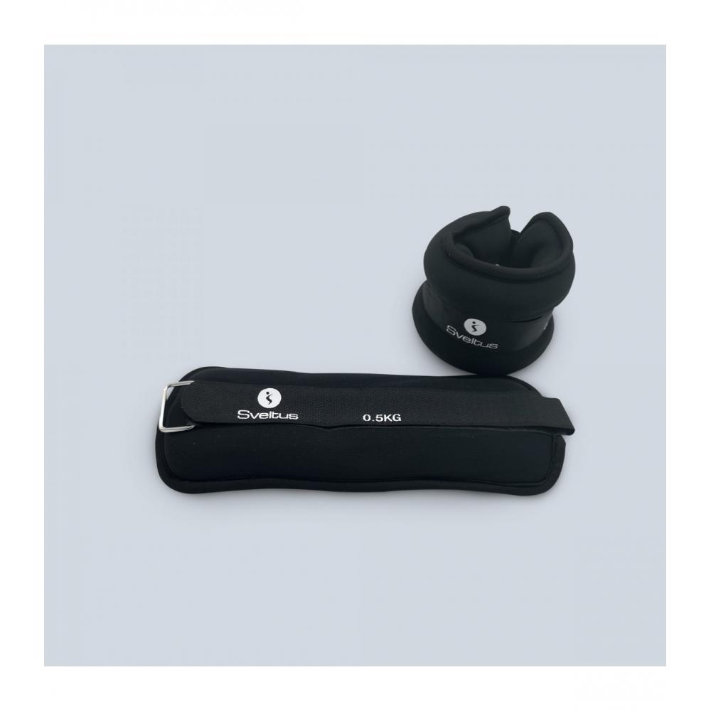 Утяжелители для рук и ног SVELTUS Neoprene weighted cuff 500 g x2 05-0960