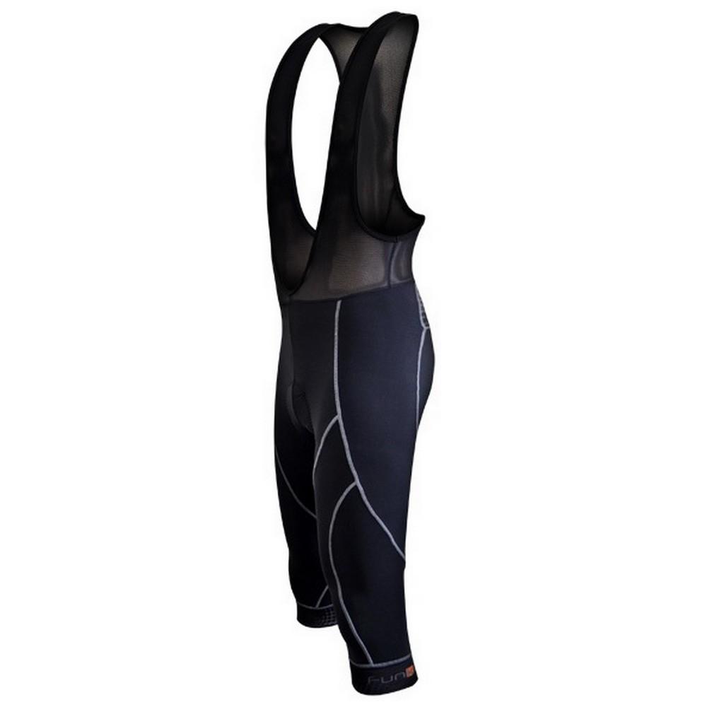 Велошорты/бриджи 12-754 Milatzzo S-974-B14 Men Active Knee Bib Tights 3/4 с лямками c памперсом B14  12-754