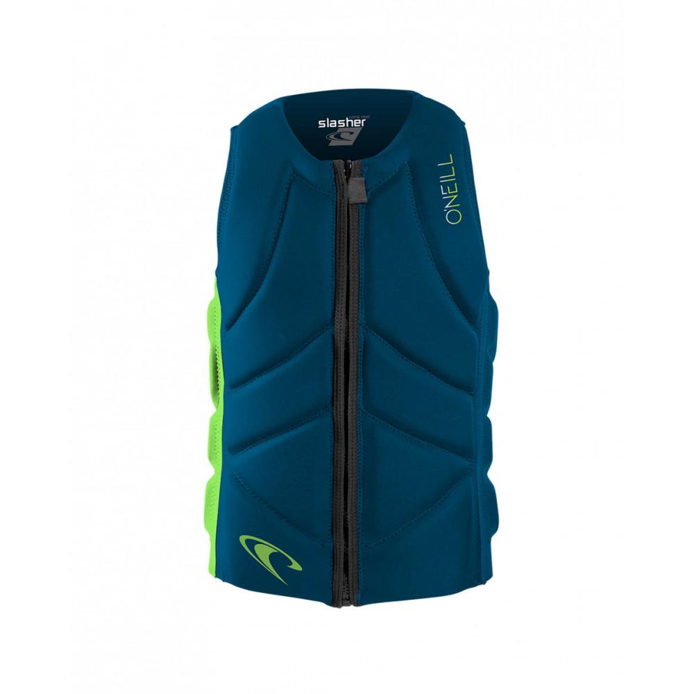 Спасательный жилет неопрен детский O'Neill YOUTH SLASHER COMP VEST ULTRABLUE/DAYGLO 10 S21 21-080000055