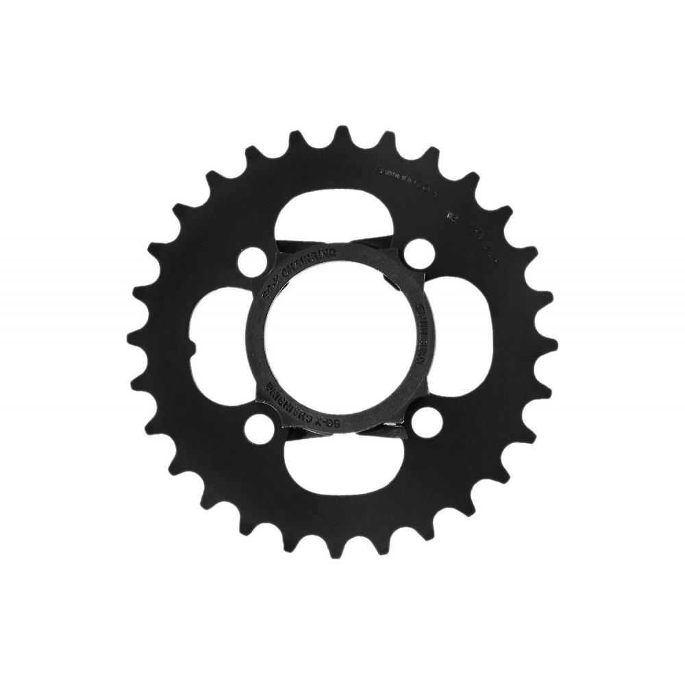 Система/звезда Y1KN98010 2-5201 перед. ACERA для FC-M361 22 зуба черная SHIMANO 2-5201