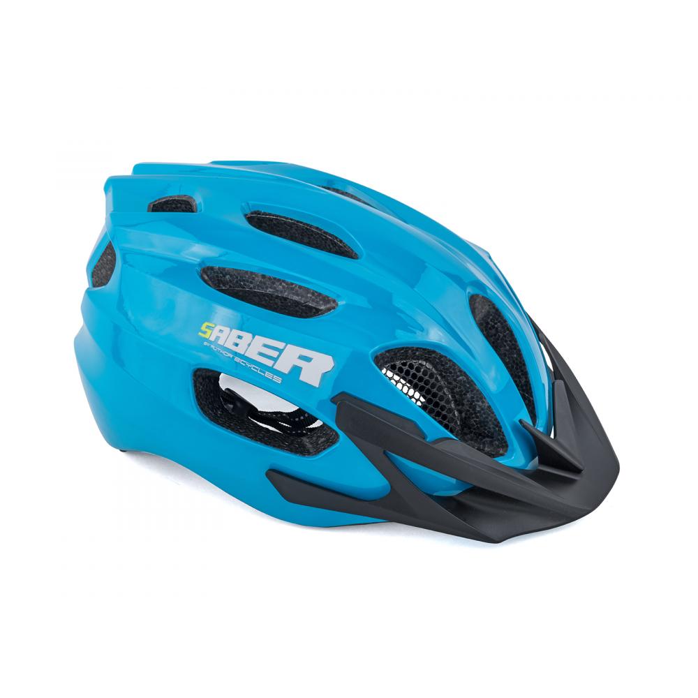 Шлем 8-9001711 Saber X1 Inmold (blue) 24отв. DialFit system, In-Shell technology 285гр синий 53-59cm 8-9001711