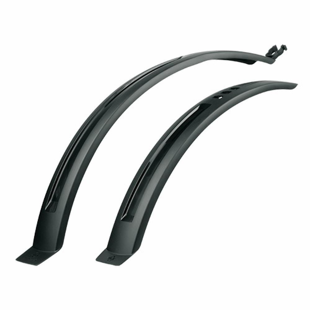 Крылья 0-11618 пластик SKS-11618 комплект HIGHTREK 2.0 - велокрылья 26"-28" черное (Германия) 0-11618