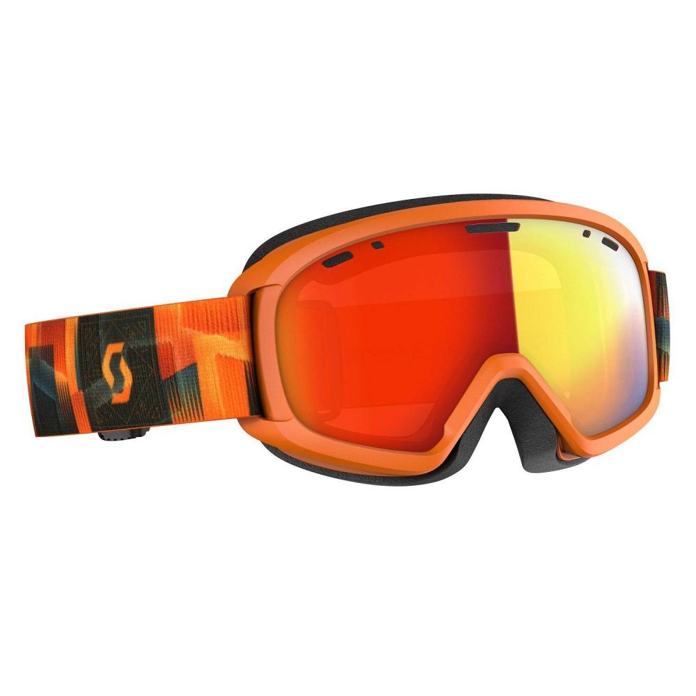 Горнолыжная маска Scott Jr Witty chrome neon orange enhancer red chrome ES271826-0327312