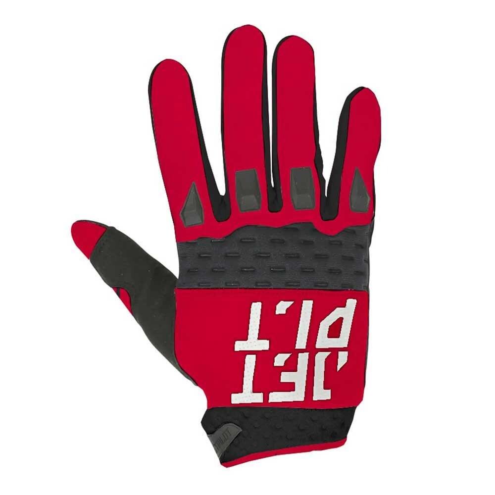 Перчатки для водных видов спорта Jetpilot Matrix Race Glove Full Finger red/black S23 (1910405, XL, 23-060000054