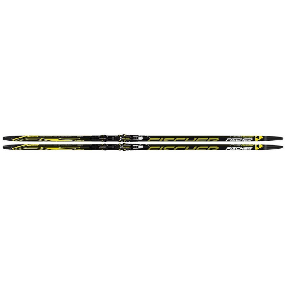 63 Лыжи беговые FISCHER CARBON CL PLUS STIFF NIS 202 + Крепления беговые FISCHER XCELERATOR 407-141000062