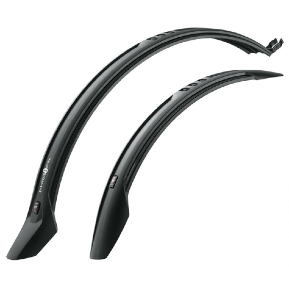 Крылья 0-11020 пластик SKS-11020, Velo 65 Mountain, 26" 65 мм. черные  (Германия) 0-11020