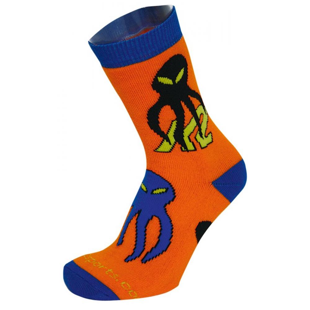 носки SKATE JUNIOR 2PA orange L K2 15 62-150175