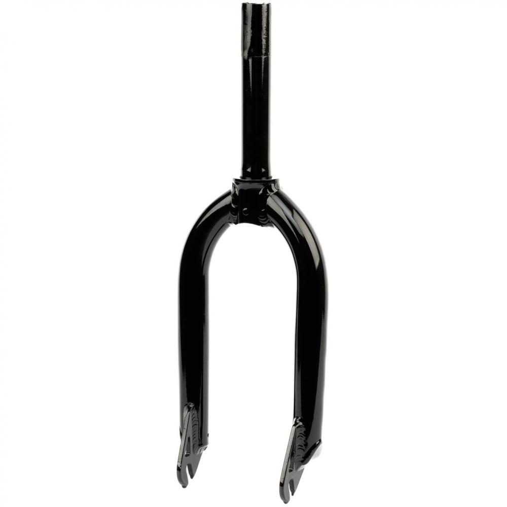Вилка BMX 03-200000 TSB Base OEM, термообработанная, 2 элементный шток, без якоря, черная TSB NEW 03-200000
