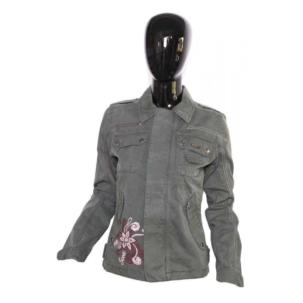Куртка женская х/б  JACKET SAFARI 1 цвет urban green, разм. "S" 205701 30-205701