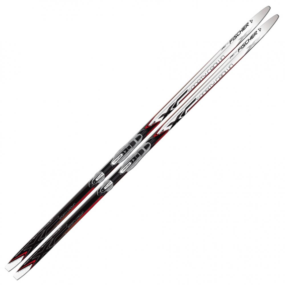 33 Лыжи беговые FISCHER SPORTY CROWN NIS 197 + Крепления беговые FISCHER CLASSIC NIS SILVER 407-141000032