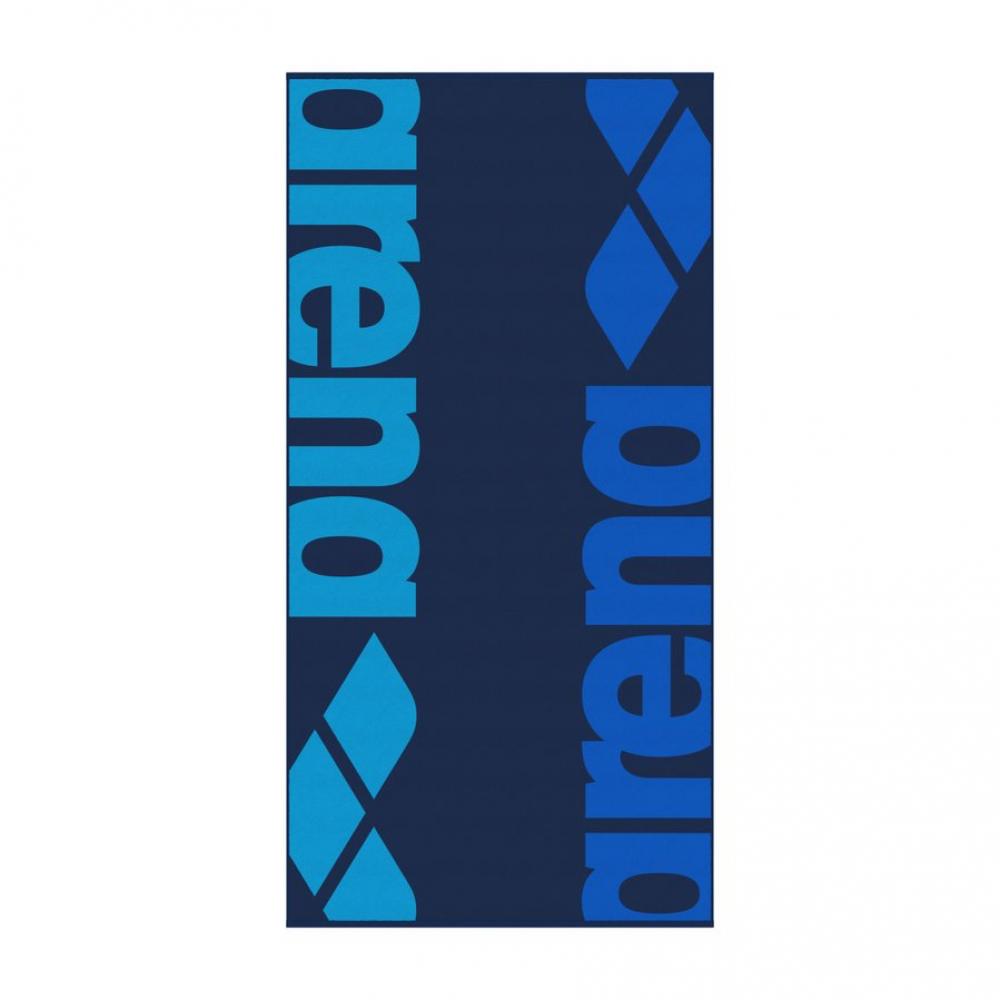 Полотенце arena logotype velour towel navy multi 009229 780 90x180 arena 25 25-0800000108