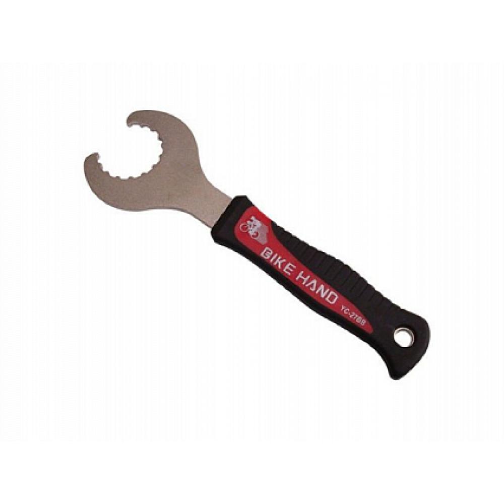 Съемник каретки 6-14027 YC-27BB SHIMANO HOLLOWTECH II с рукояткой сталь BIKEHAND 6-14027