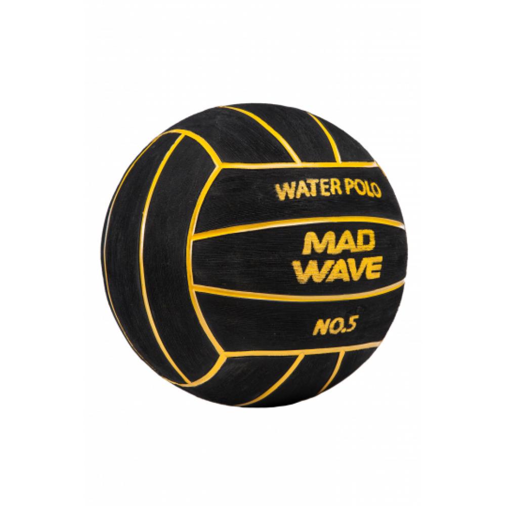 Мяч для водного поло WP official #5, 5, Black M2230 01 5 01W MADWAVE 25-0300000161