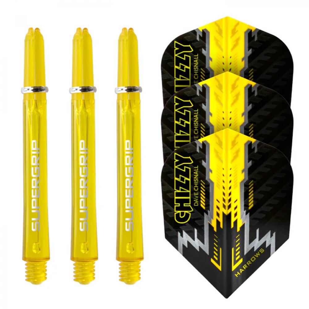 Набор для дартса HARROWS SUPERGRIP+CHIZZY (оперение, хвостовик) EA107 EA107