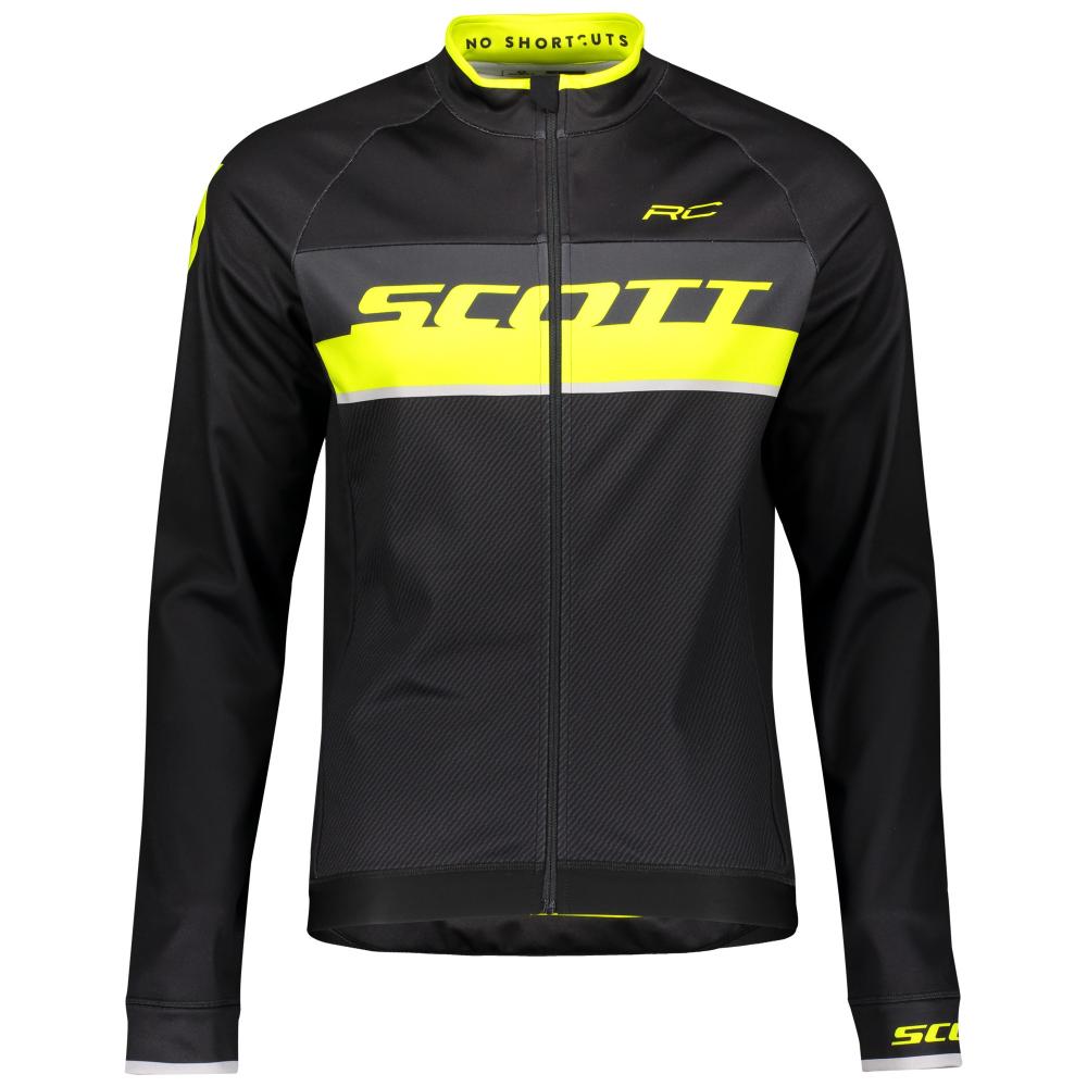 Куртка Scott RC AS black/sulphur yellow (S) 30-19-267535-5024-S