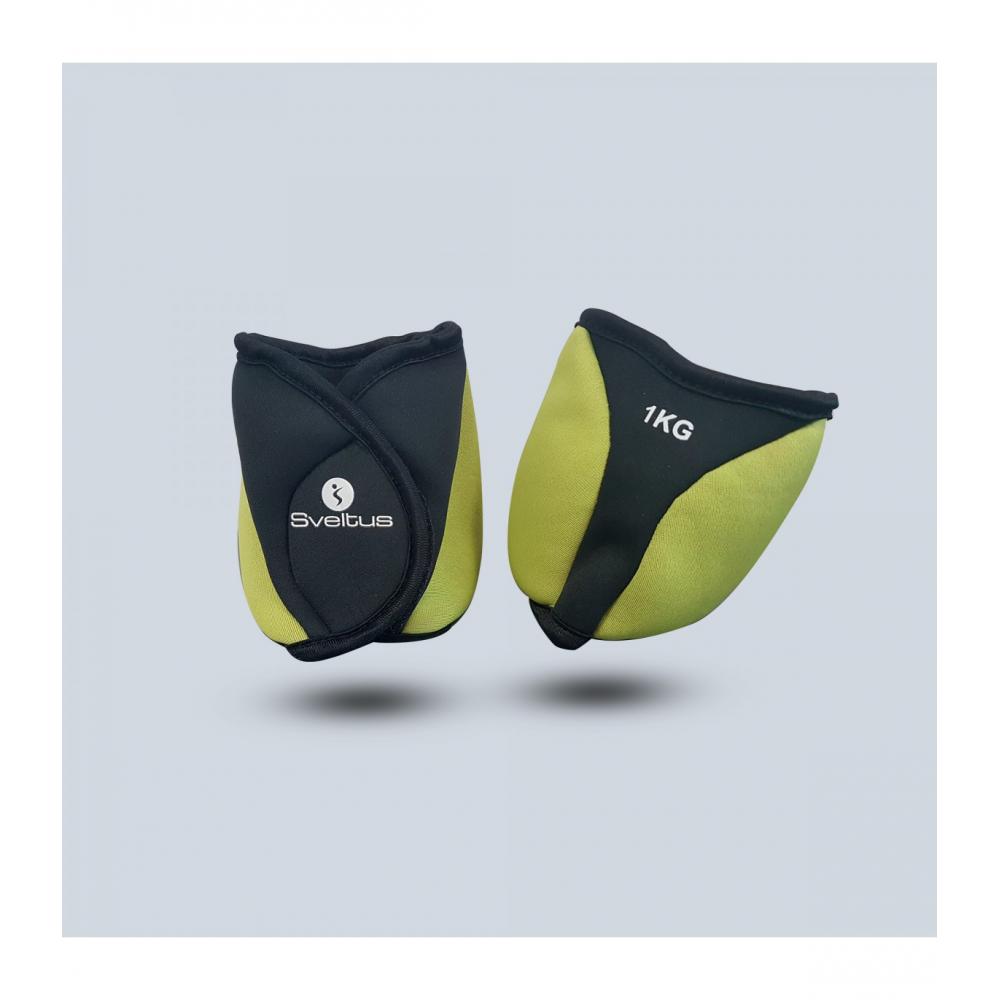 Утяжелители для рук и ног SVELTUS Ankle weighted cuff 1 kg x2 05-0981-0