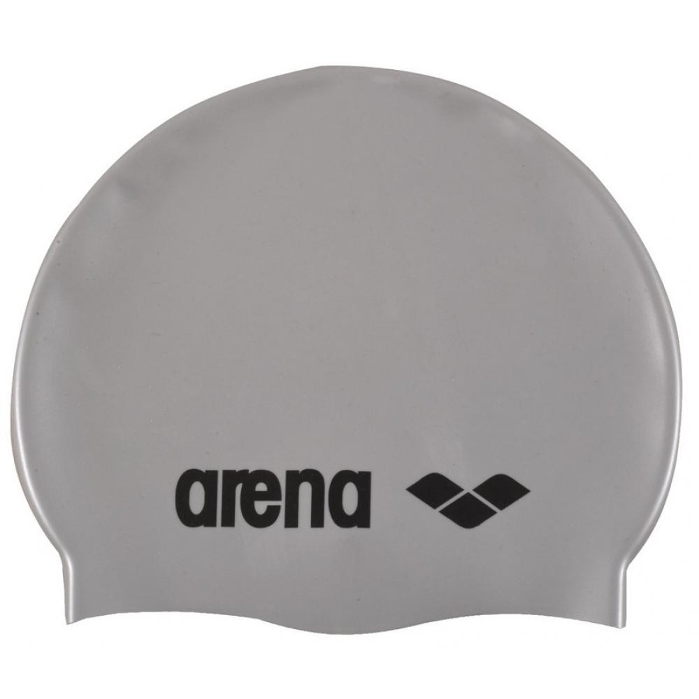 Шапка для плавания CLASSIC SILICONE silver-black 91662 051 1sz Arena 23 24 23-090000338