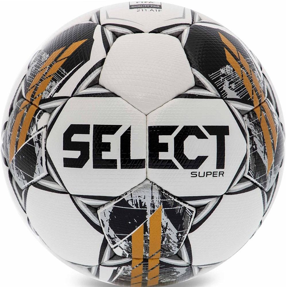 Мяч футбольный Select Super v23 белый/серый (5) 3625560001 3625560001