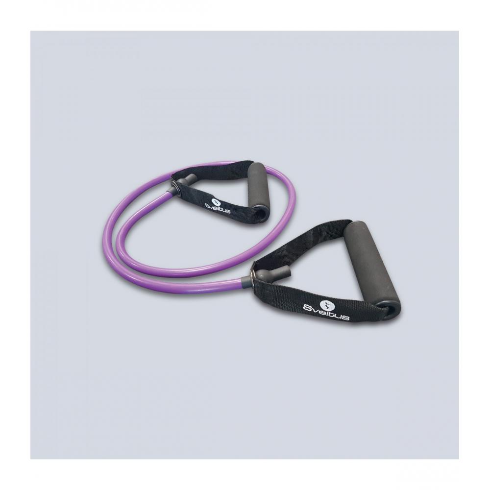 Эспандер трубчатый SVELTUS Fitness tube purple medium bulk 05-3902-1