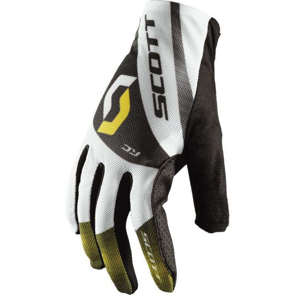 Перчатки Scott RC д/пал white/yellow rc (L) 31-14-235550-WY-L