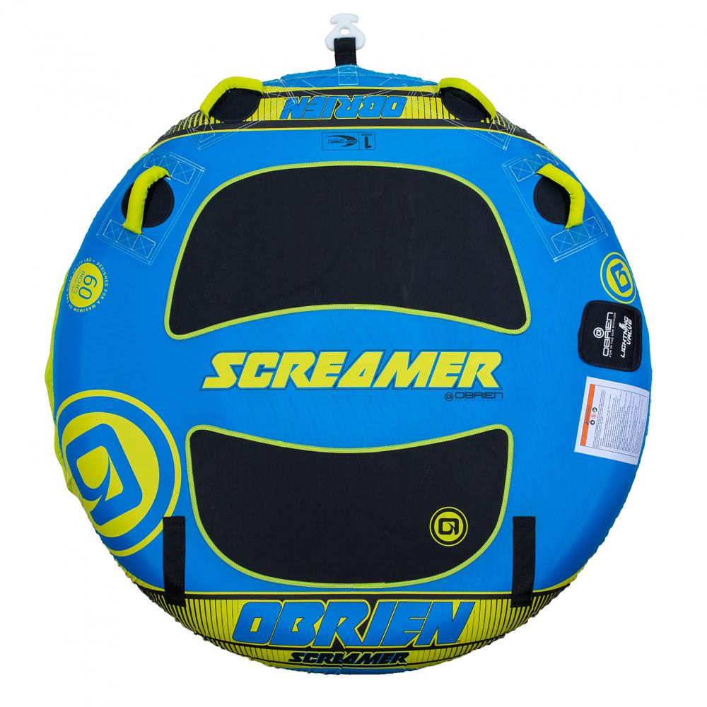 Баллон буксировочный 1-местный O'Brien SCREAMER 1 BLU/YLW 25-0500000004