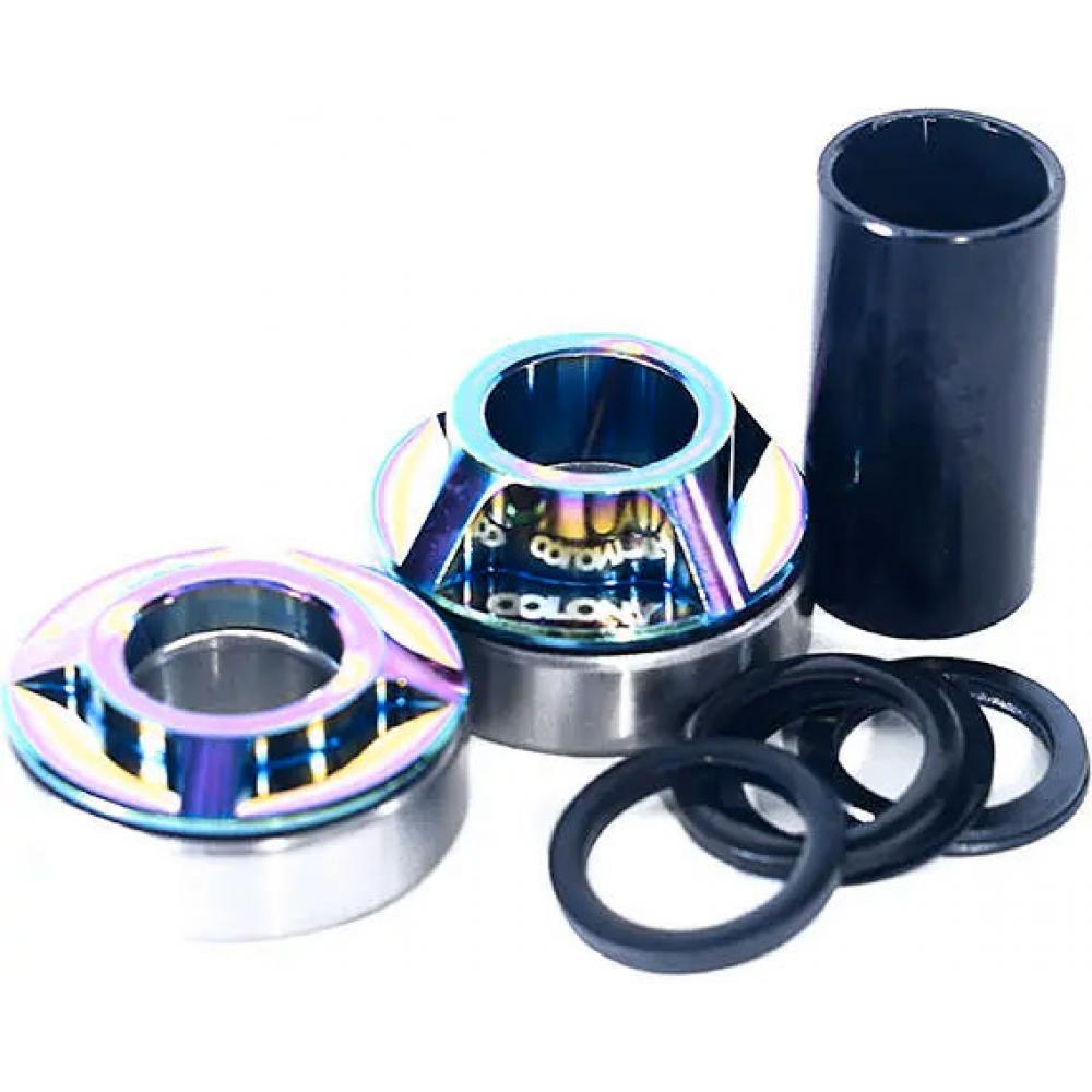 Каретка 03-002257 Colony BB Kit Mid 19mm радужная арт.I24-908 COLONY 03-002257