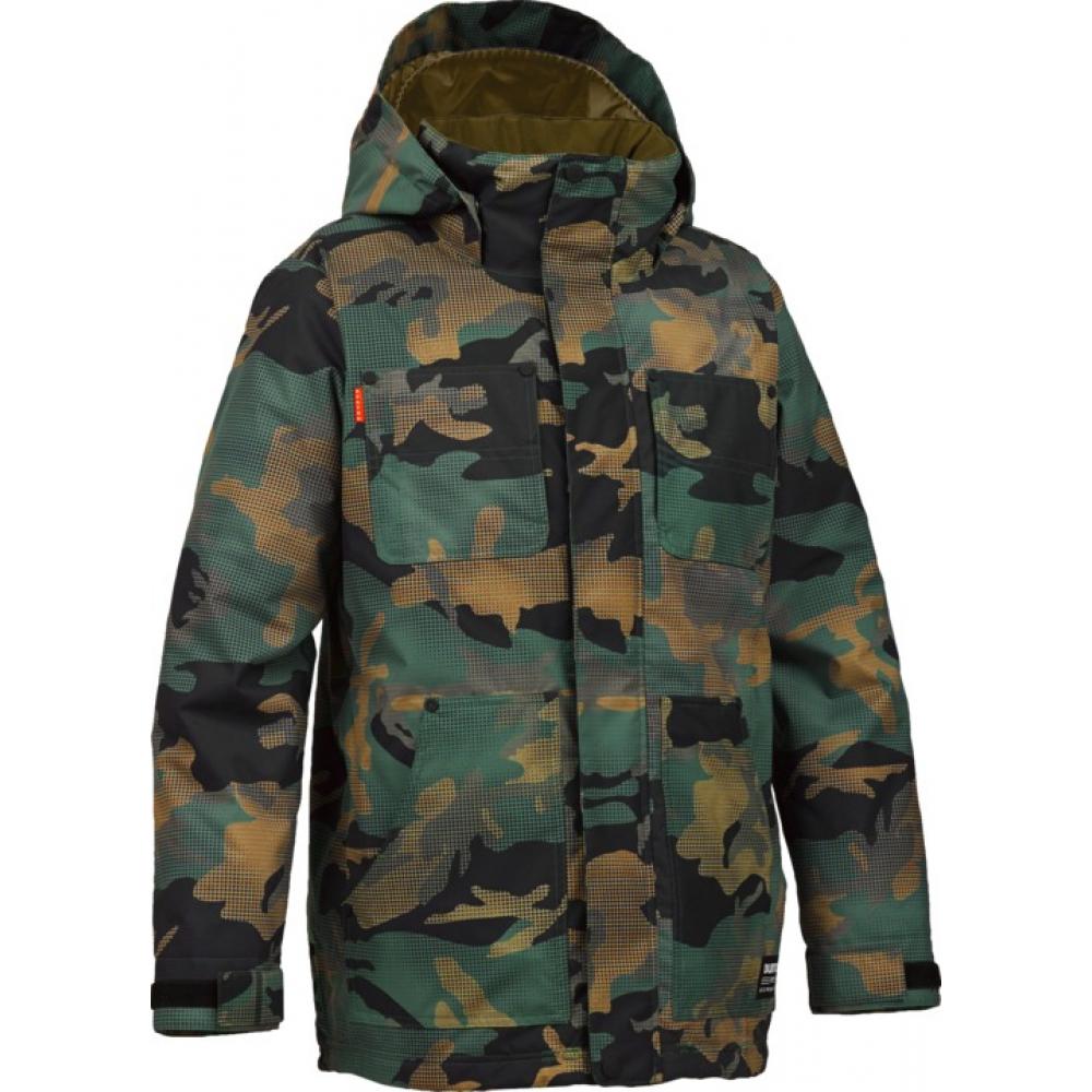 КУРТКА МАЛ Г/Л Burton BOYS BARNYARD JK HICKORY POP CAMO XS 69-150044