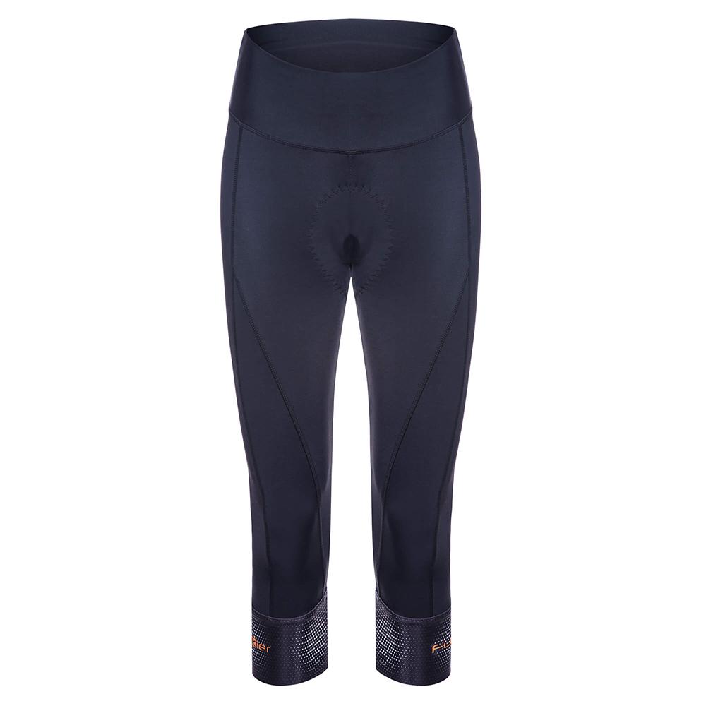 Велошорты/бриджи 12-459 женские S-121-C13 Women Pro Knee Tights 3/4 с памперсом C13 черные L FUNKIER 12-459