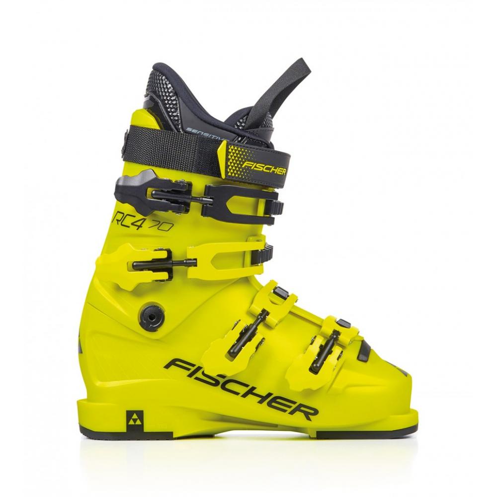 Ботинки горнолыжные FISCHER RC4 70 JR YELLOW/YELLOW (U19018::::26.5) 407-22U19018-265