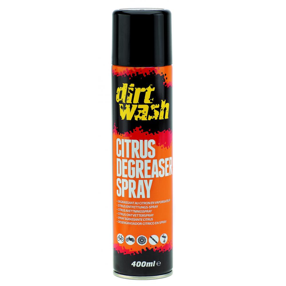 Очиститель 7-03002 для цепи/перекл. DIRTWASH CITRUS DEGREASER спрей 400мл (12) WELDTITE (Англия) 7-03002