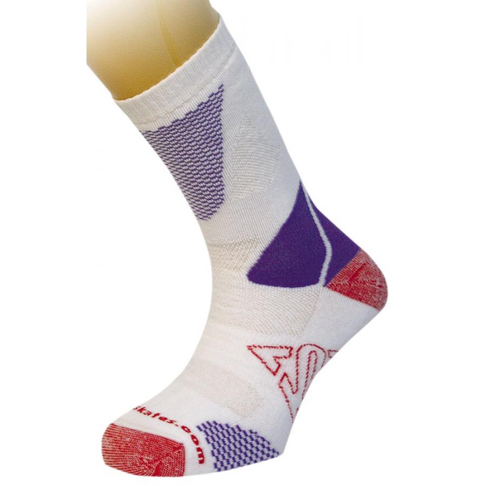 носки ж SKATE FITNESS white/lilac M K2 15 62-150189