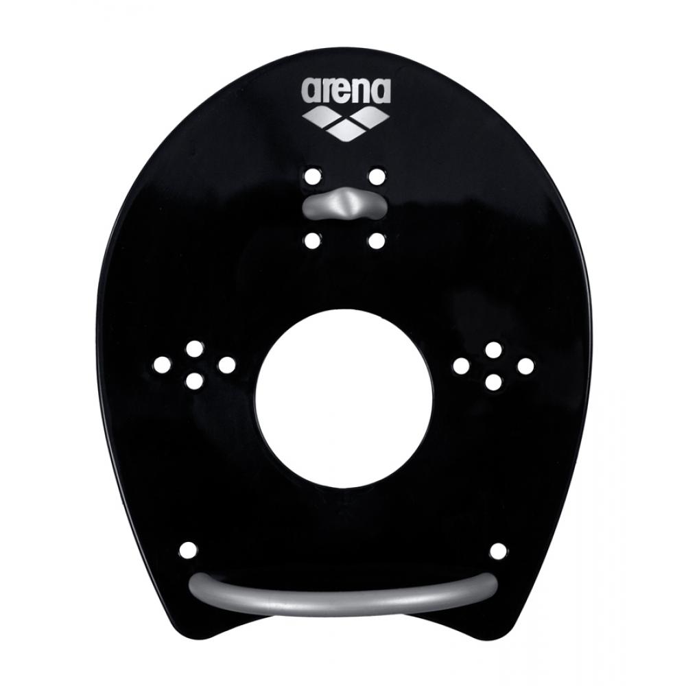 Лопатки для плавания ELITE HAND PADDLE black-silver 95250 055 M Arena 19 20 20-080000024